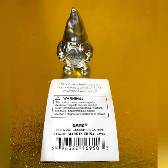 CHRISTMAS GNOME CHARM WISH BOX WITH POCKET CARD CHARM OPENS - Picture 12 of 12